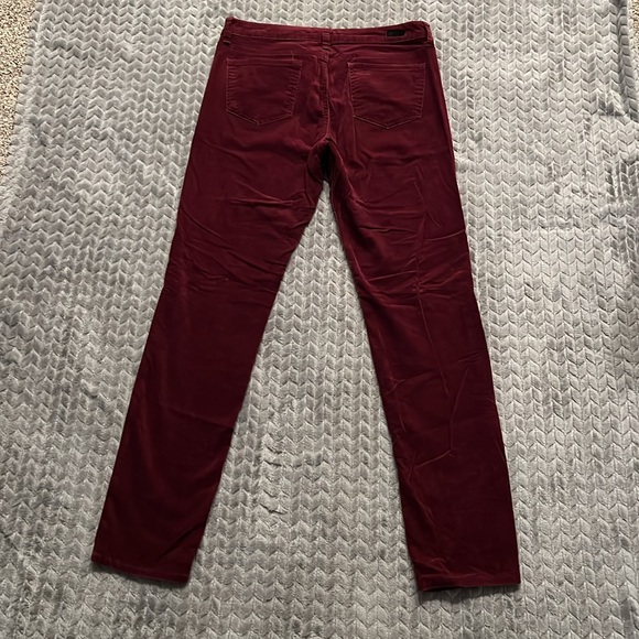 EUC Kut From the Kloth Diana Skinny Red Corduroy Pants - Picture 2 of 11